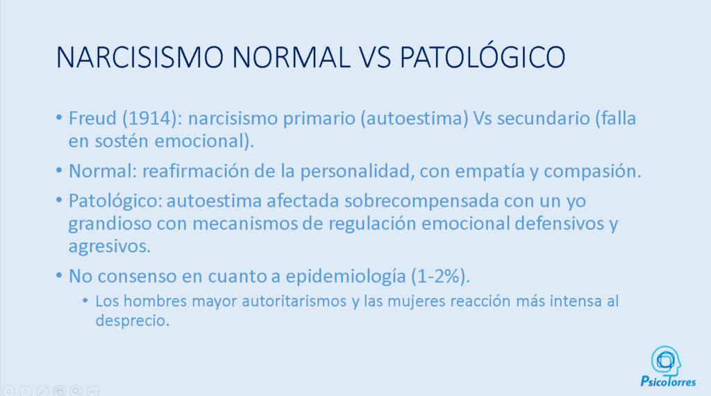 Trastorno Narcisista de la Personalidad - PsicoTorres
